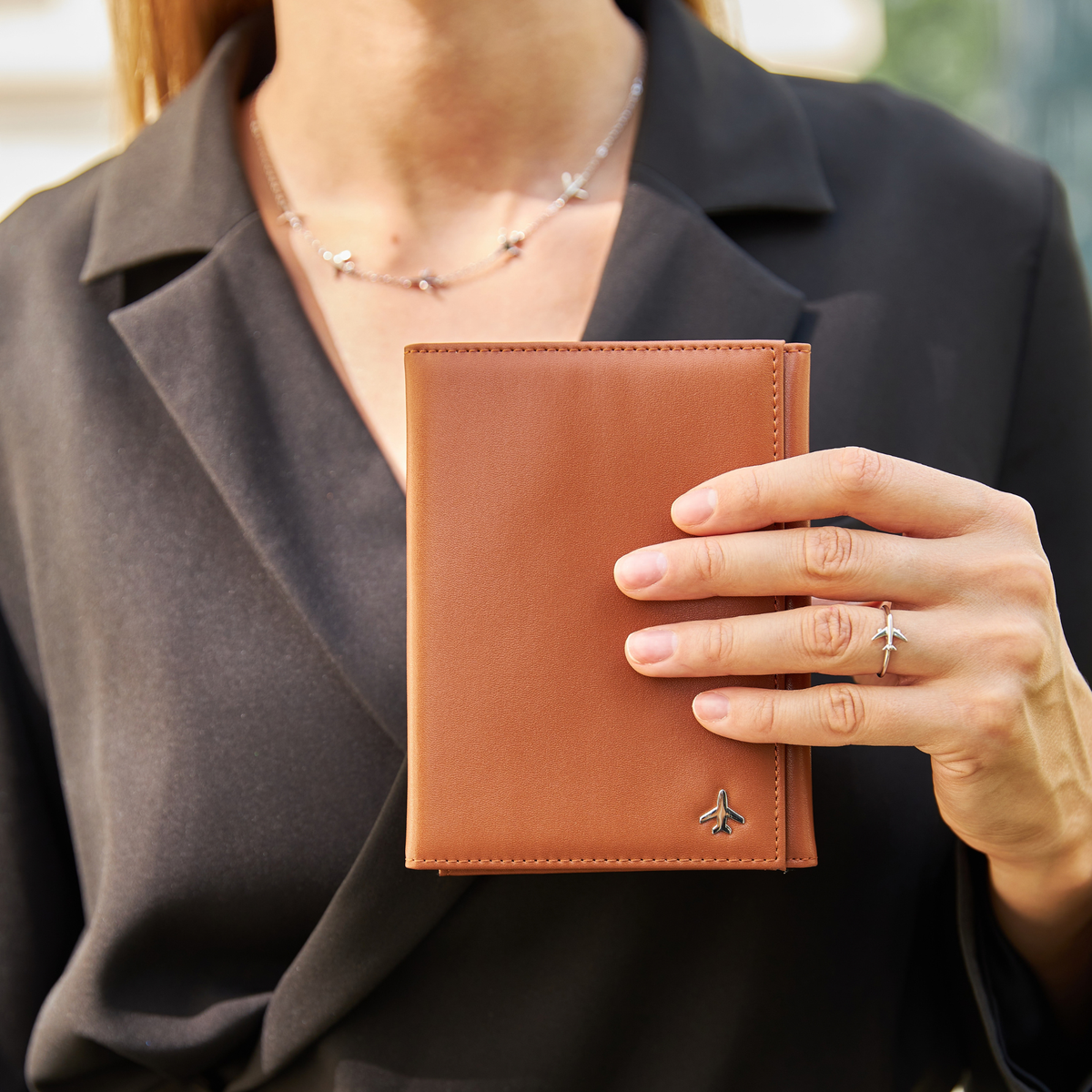 Pilot Document Holder V1 - Brown