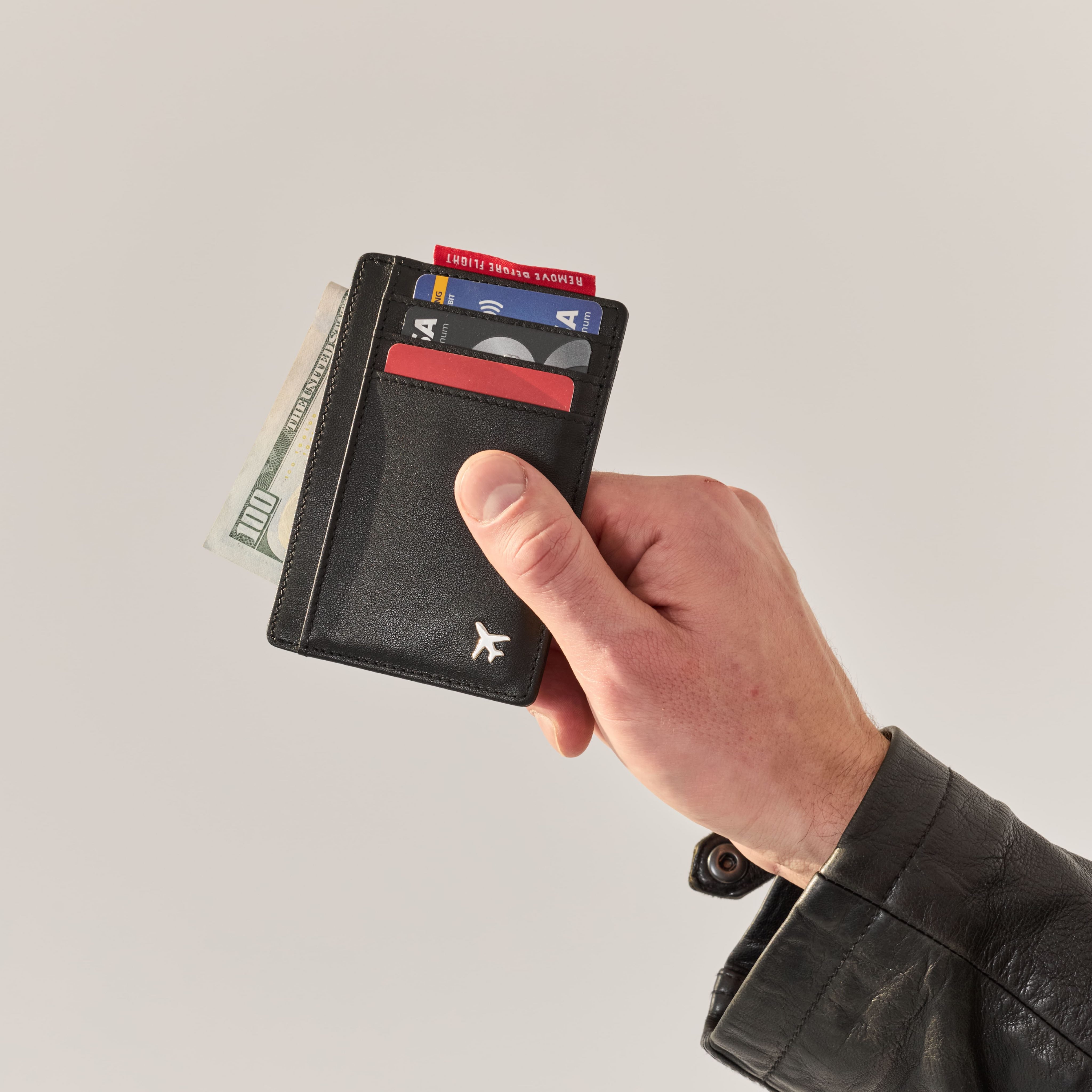 Aviators Leather Wallet