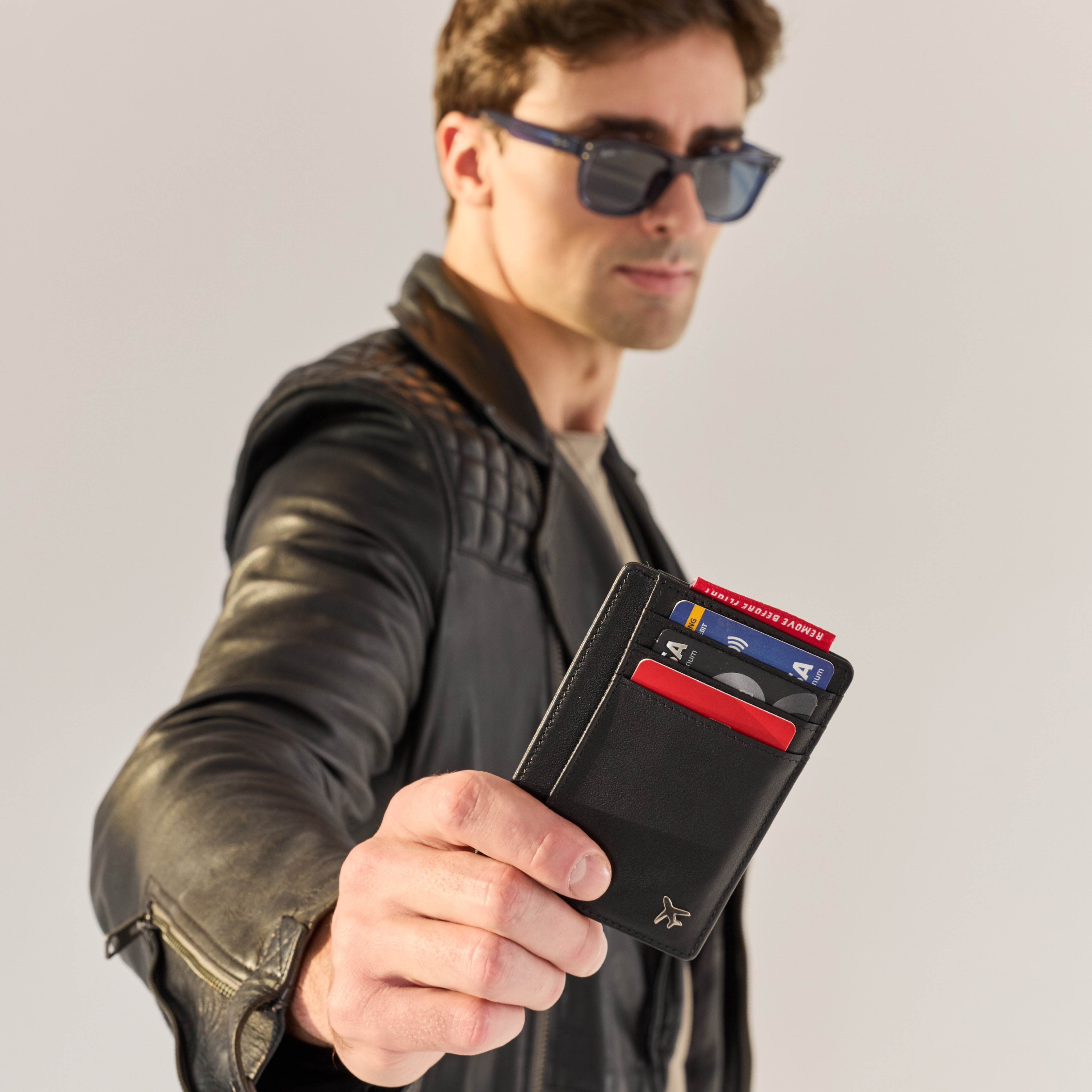 Aviators Leather Wallet