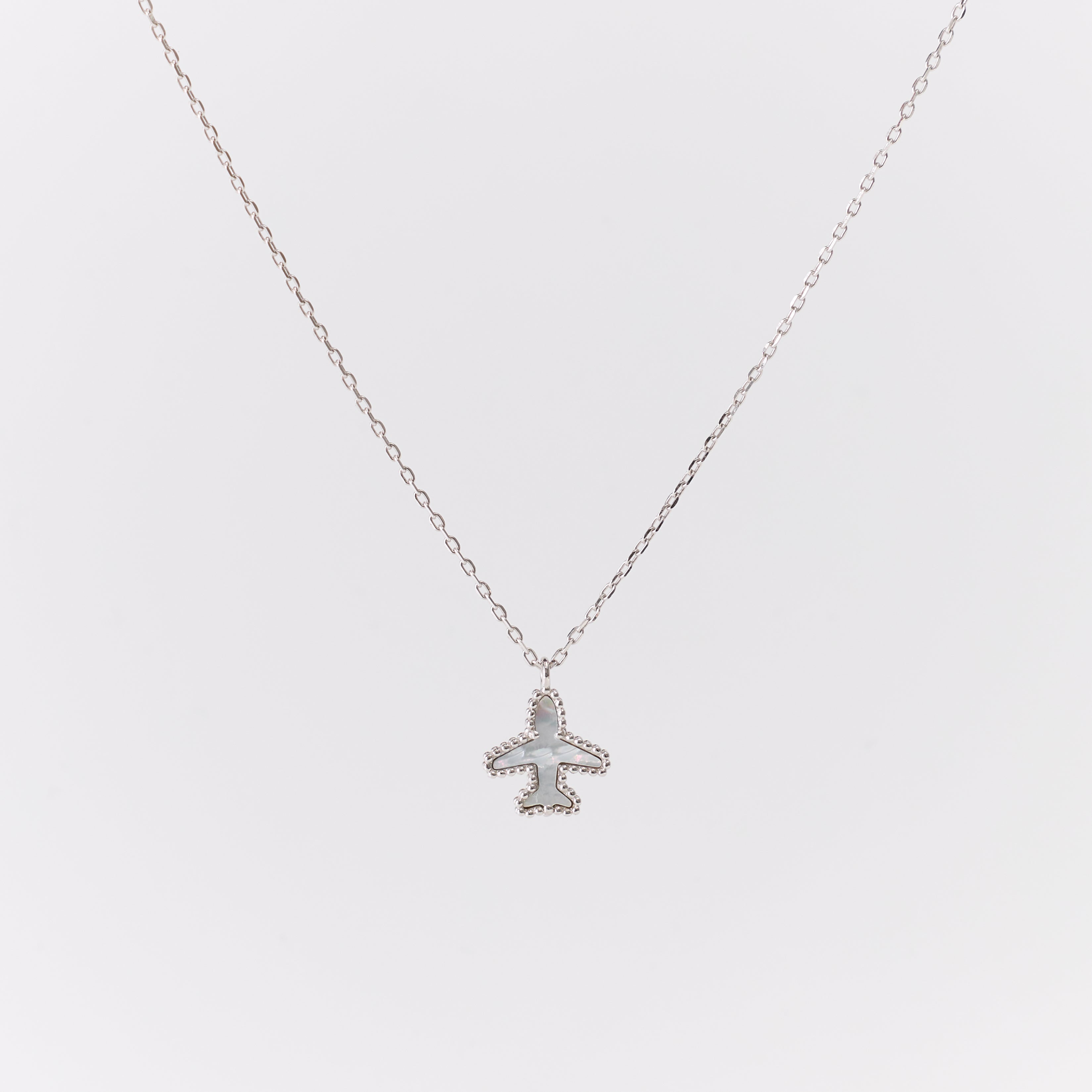 Skylight silver Necklace