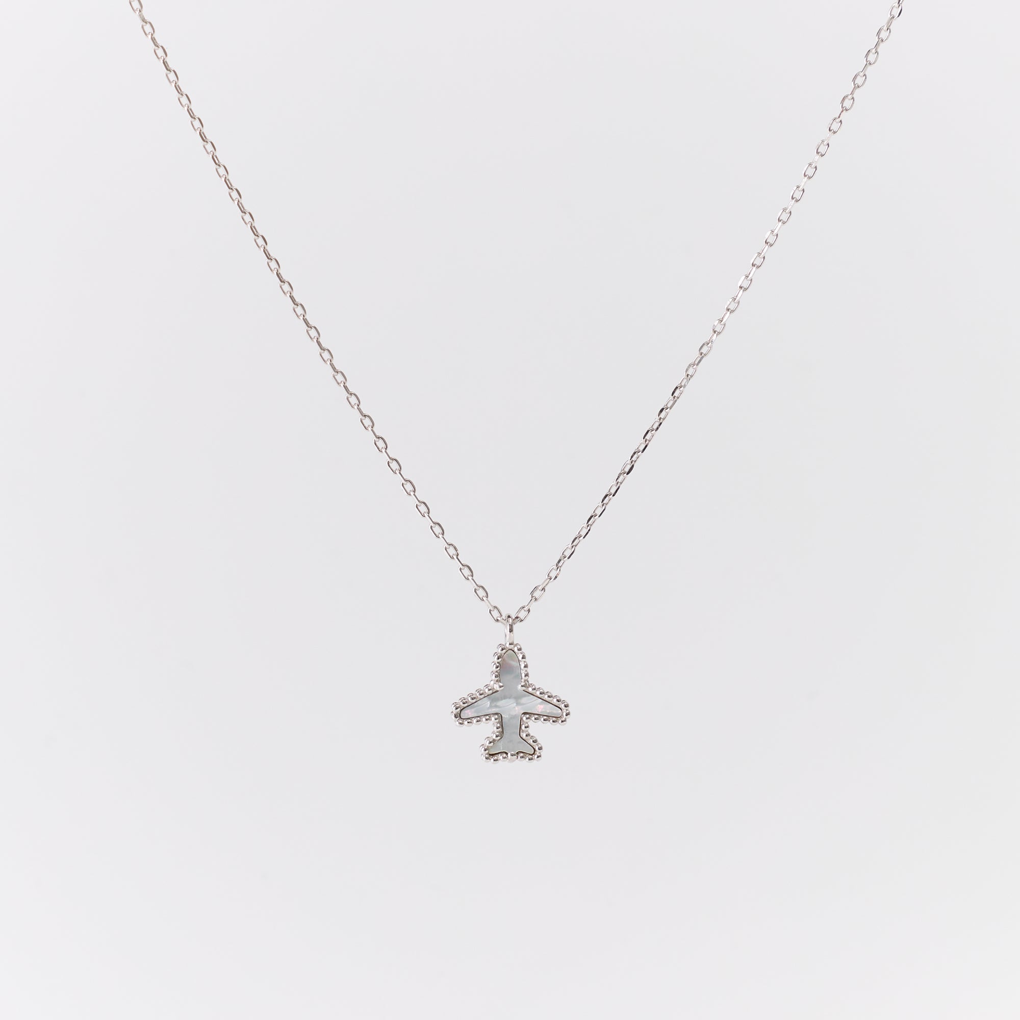 Skylight silver Necklace