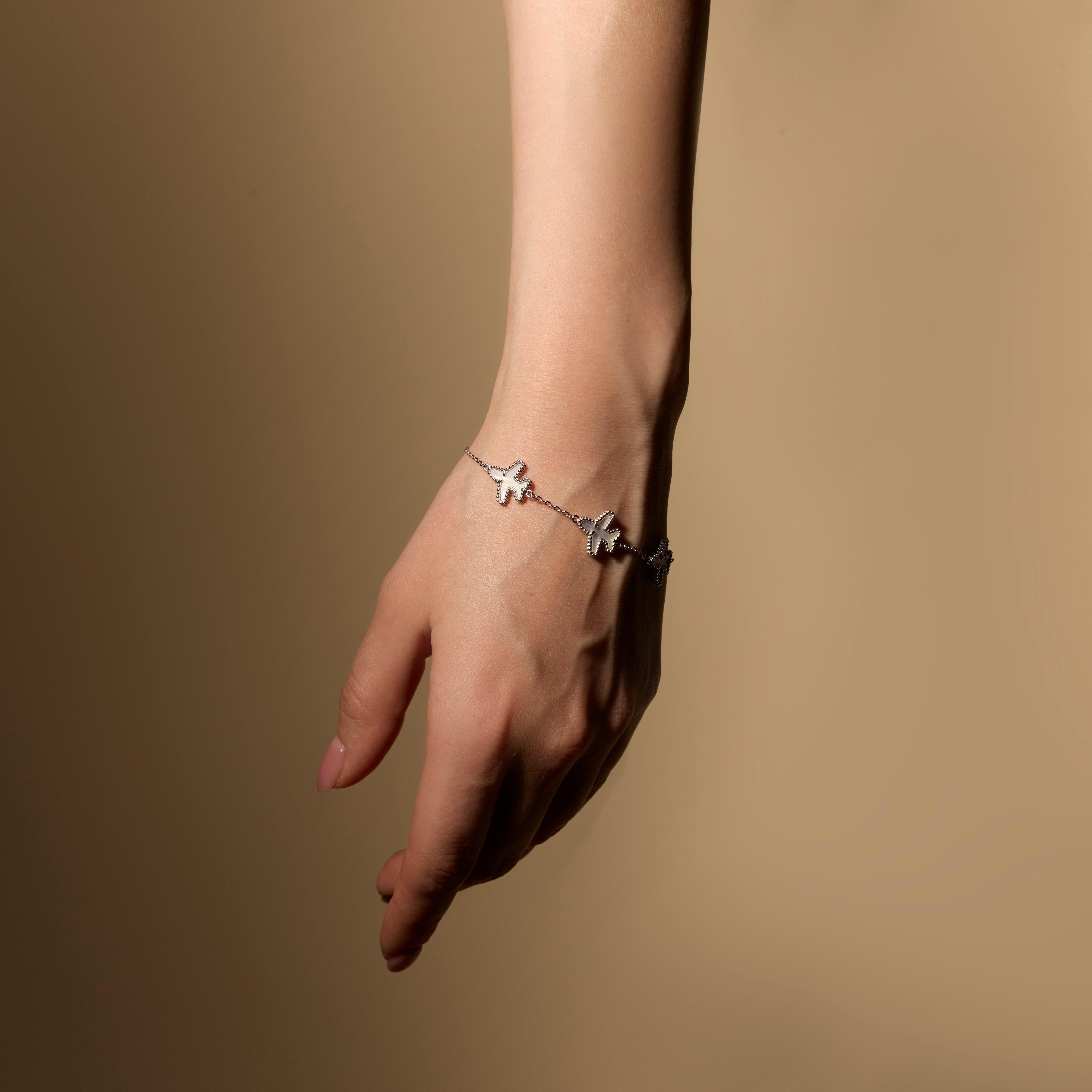 Skylight Silver Aviation Bracelet