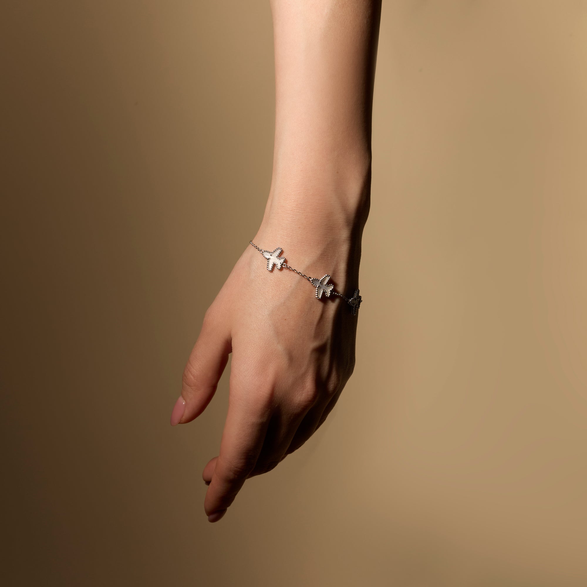 Skylight Silver Aviation Bracelet