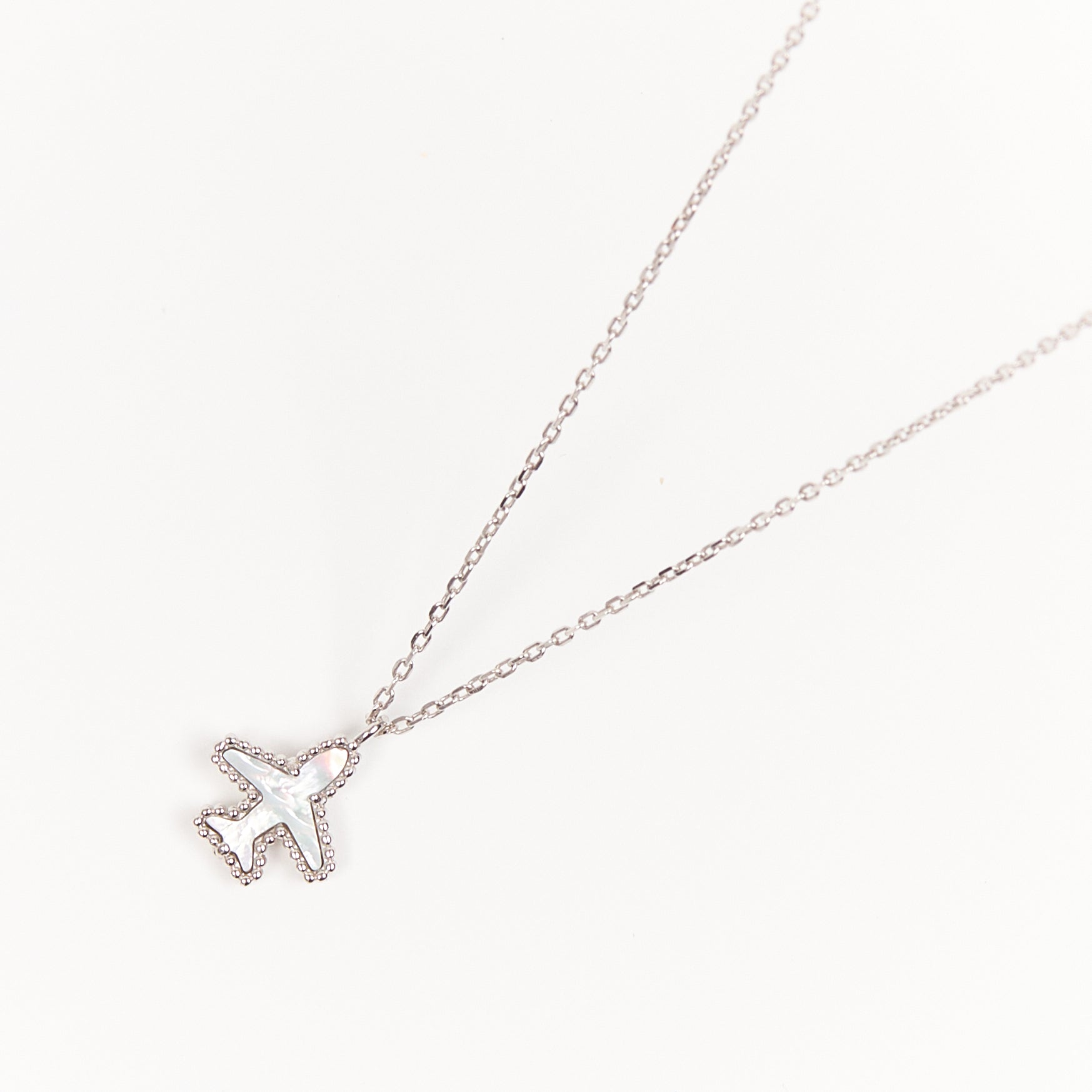 Skylight silver Necklace