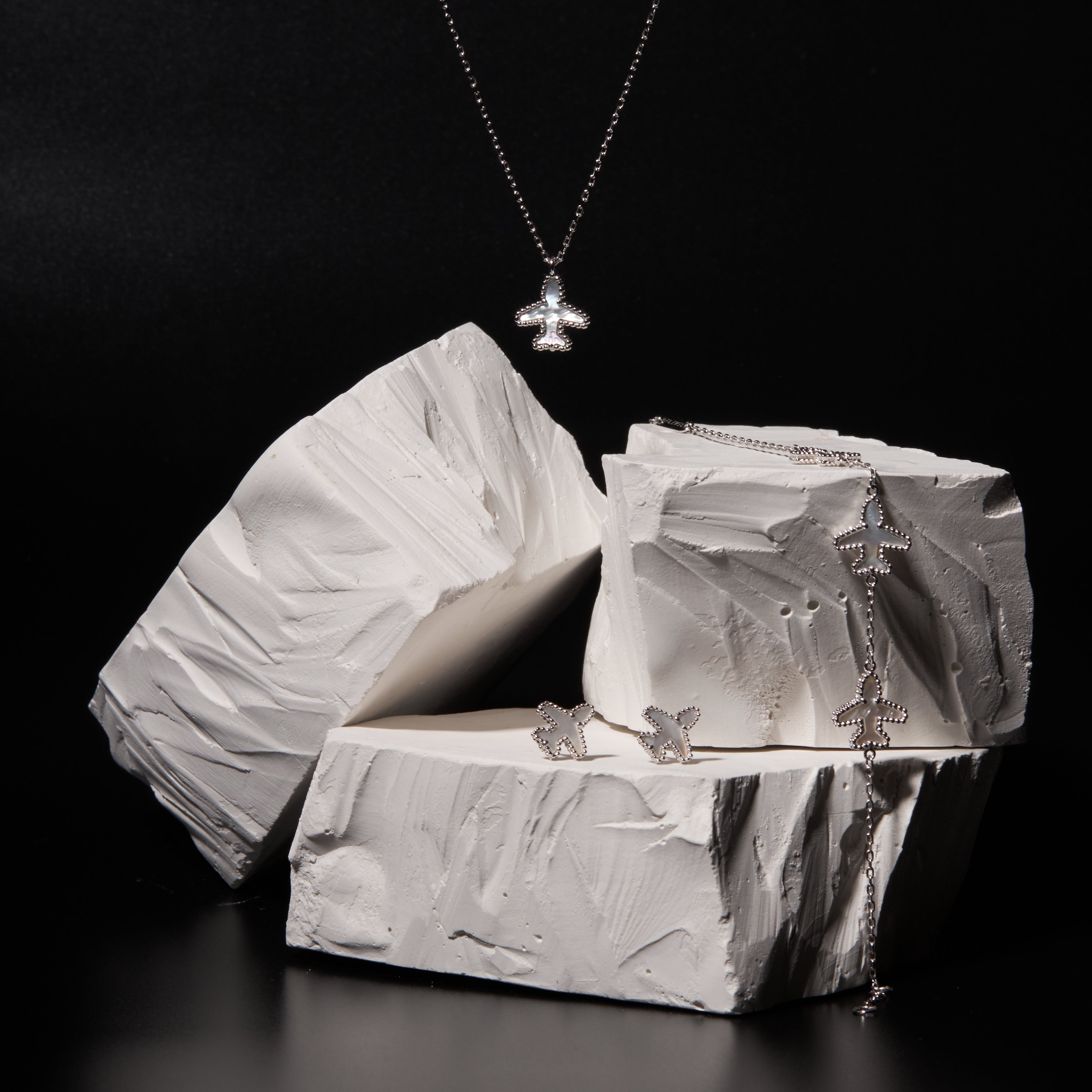 Skylight silver Earrings