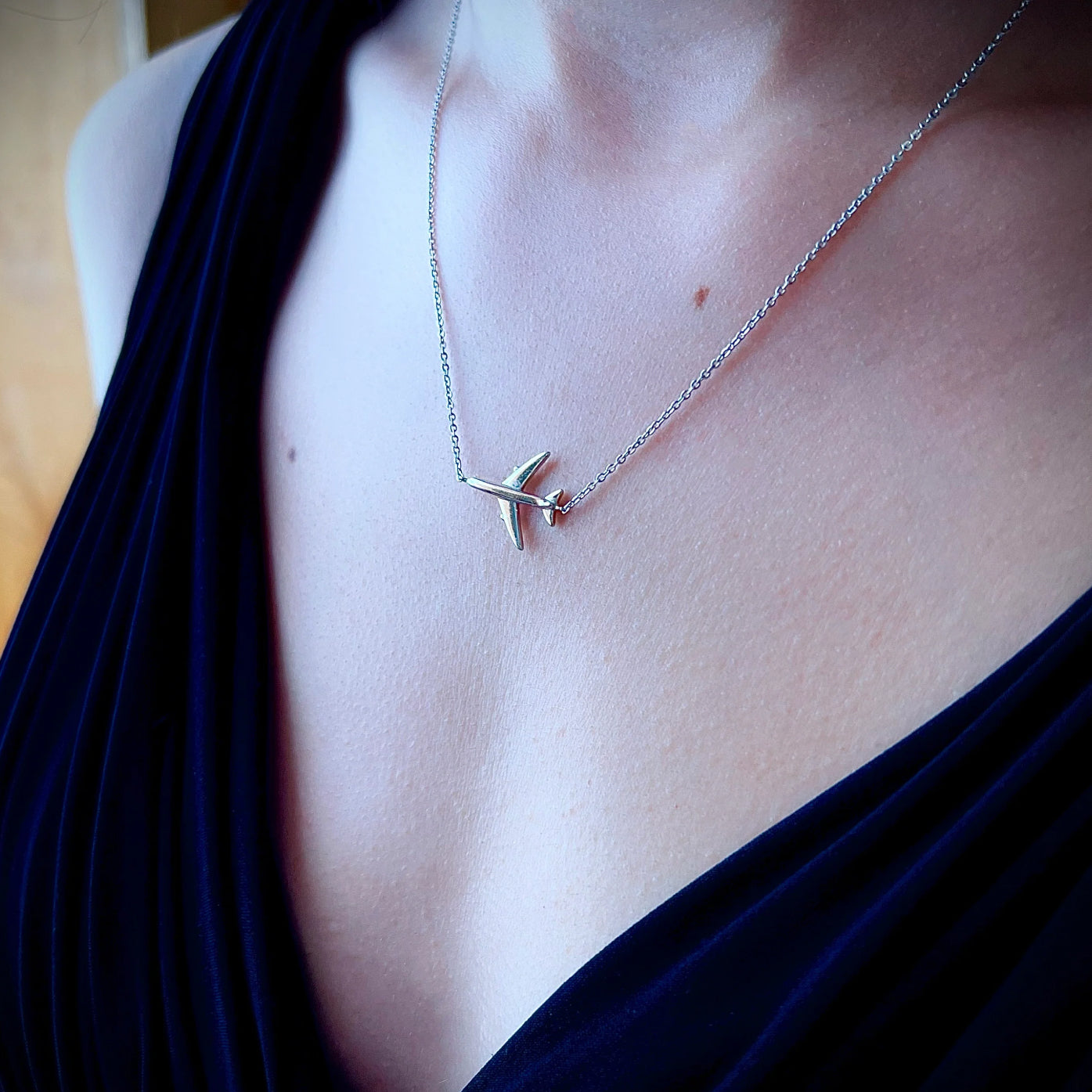 Airplane Necklace