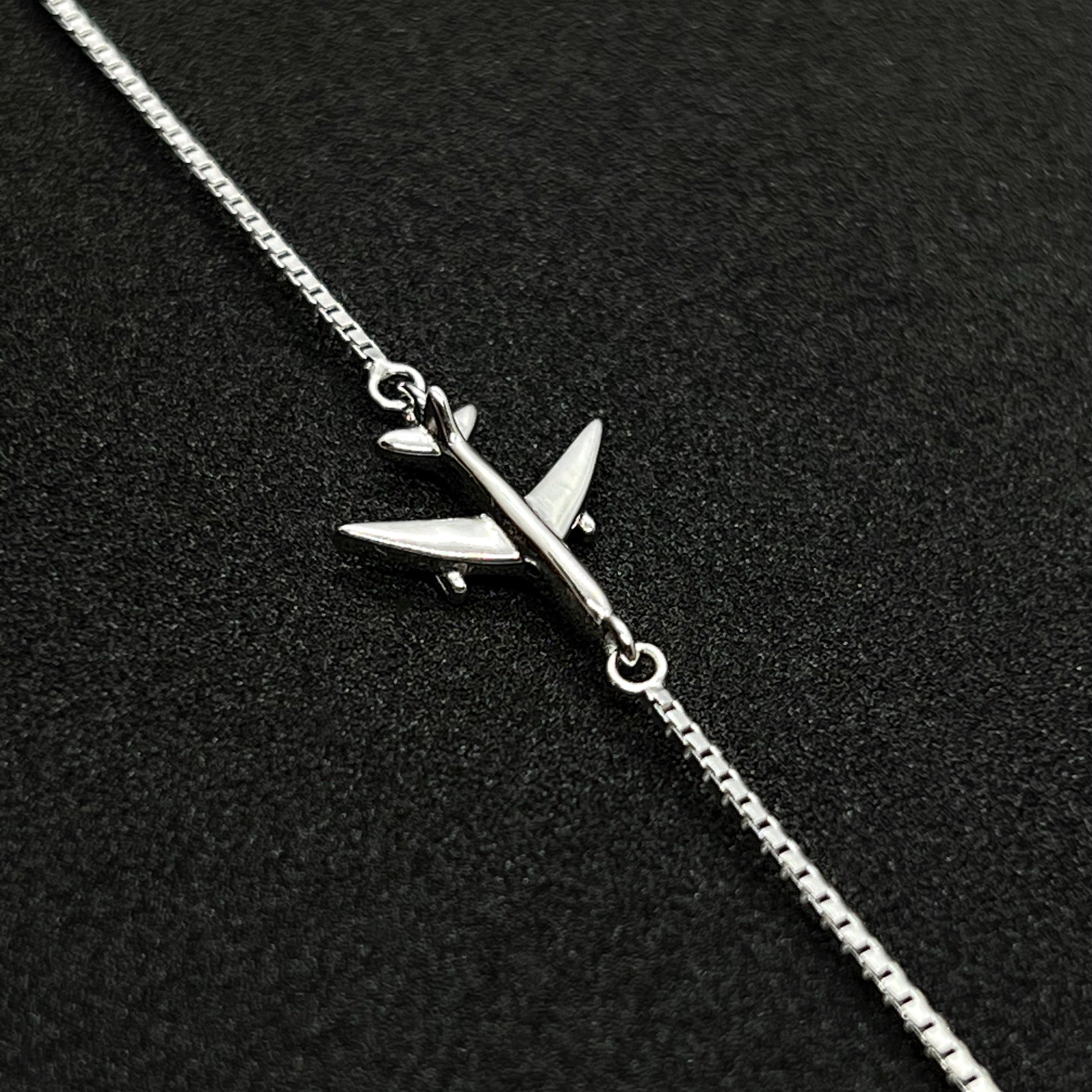 Airplane necklace.  Aviation jewelry, Airplane necklace, Necklace
